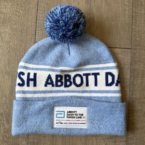 NEW BALANCE NY Road Runners Abbott Dash to the Finish Line 5K‎ Beanie Hat Unisex